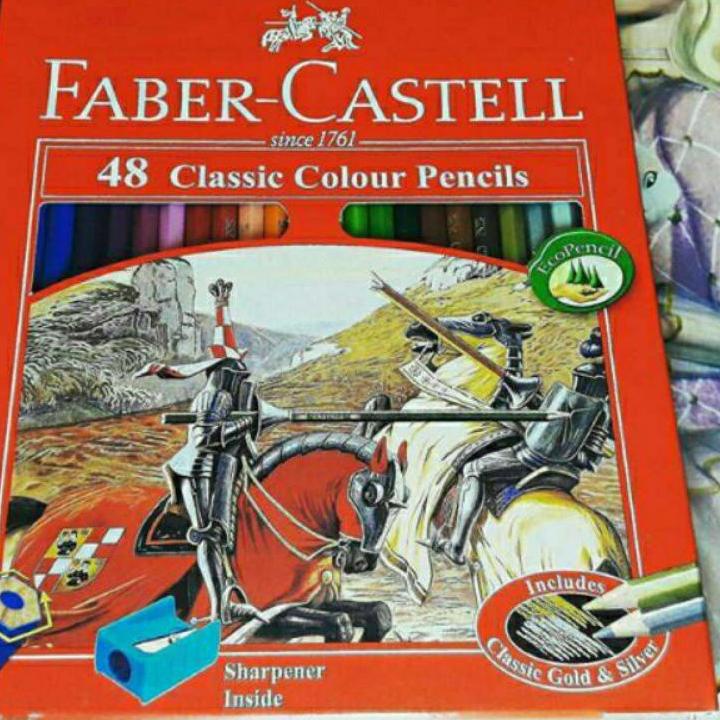 

Lagi Tren.. Faber Castell Classic Colour Pencils 48 L
