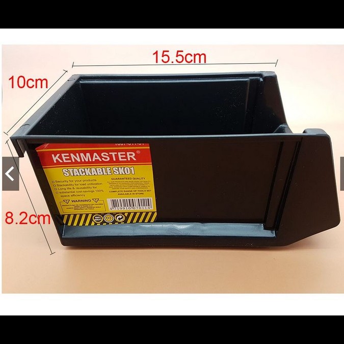 Kotak Plastik Stackable Kenmaster Sk01 / kotak rak baut