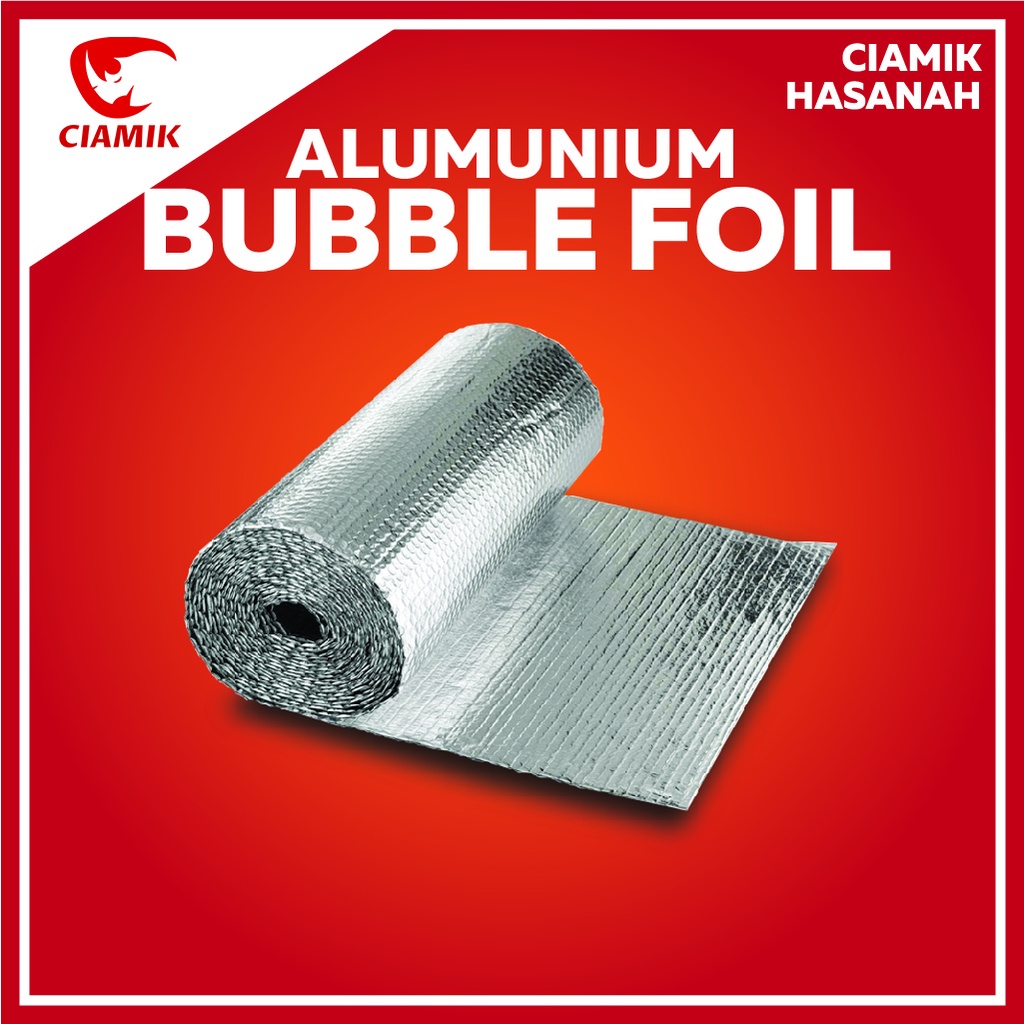 Aluminium / Alumunium Foil Bubble Peredam Panas Atap