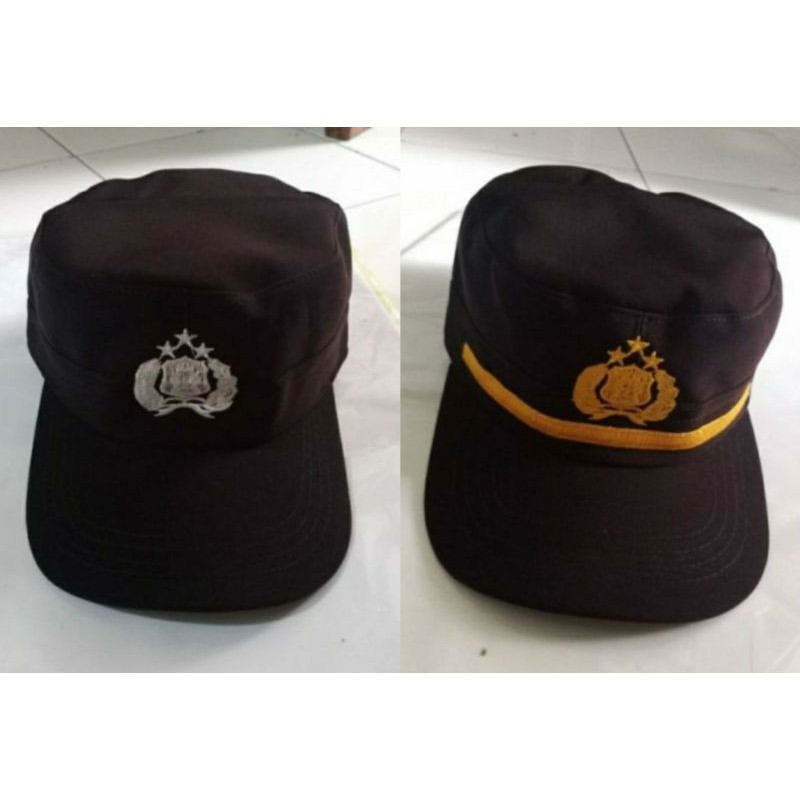 TOPI POLISI - TOPI POLRI - TOPI POLISI BINTARA - TOPI PAMA KOMANDO - TOPI POLISI JALA