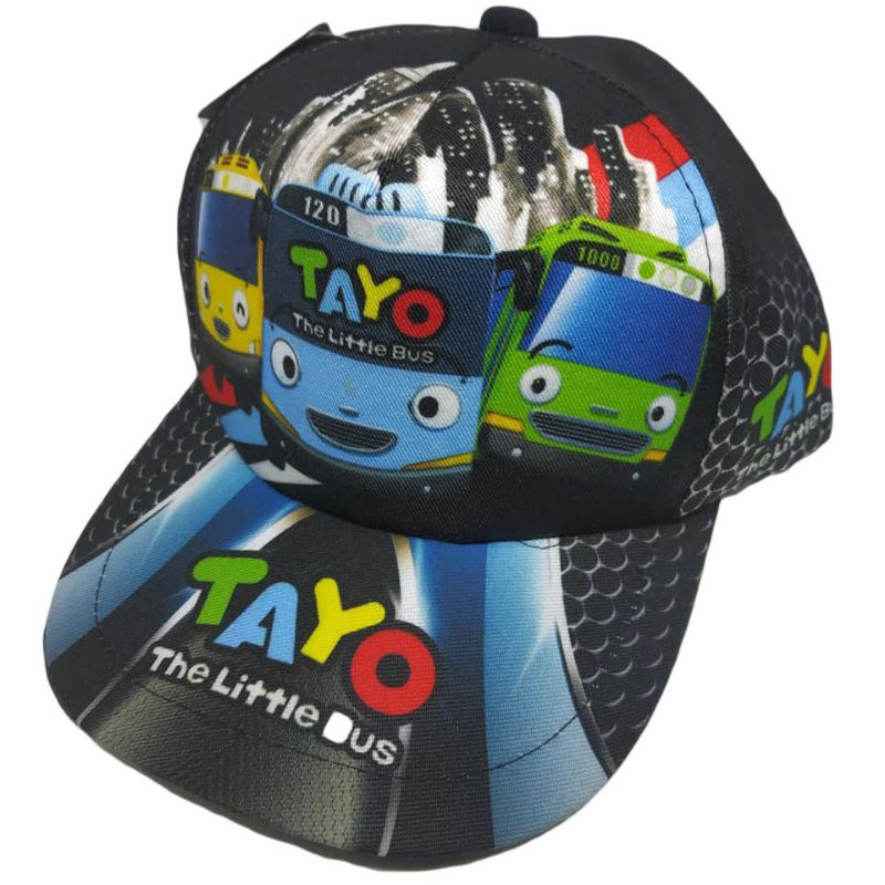 Topi anak Print Tayo// Topi anak lakilaki Tayo