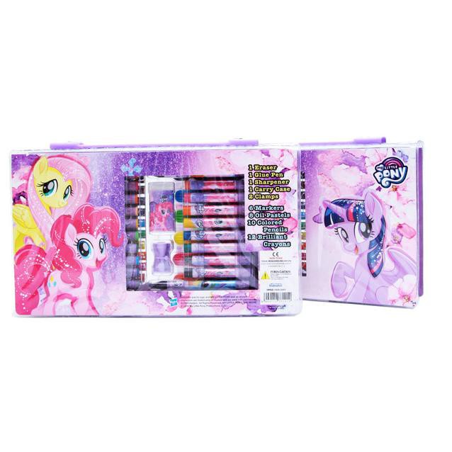 

My Little Pony Art Set 42 pcs Adinata/ Alat Mewarnai / Crayon (Purple)