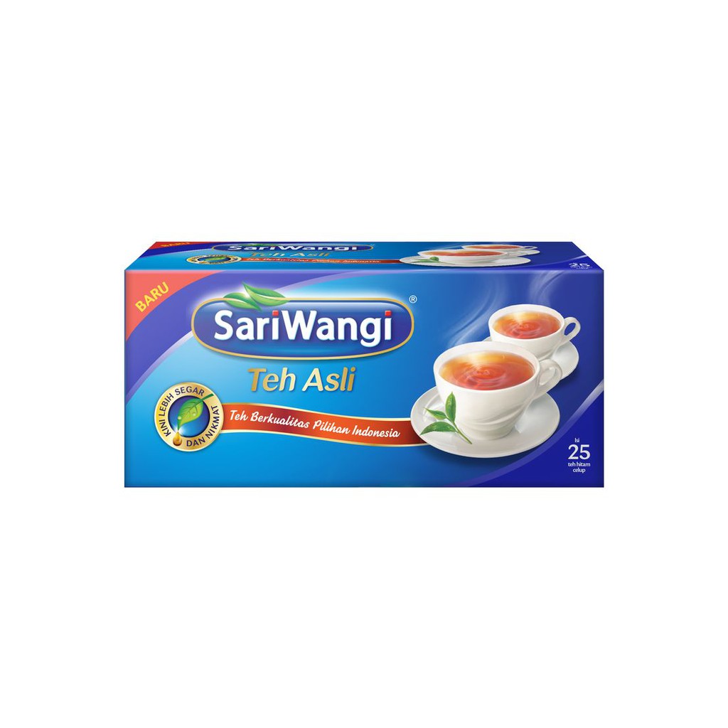 

Teh Sariwangi, Teh Bendera, Teh Sosro Kemasan Kotak (1 Kotak=25pcs/30pcs)