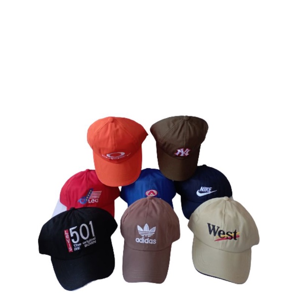 Topi baseball bordir depan