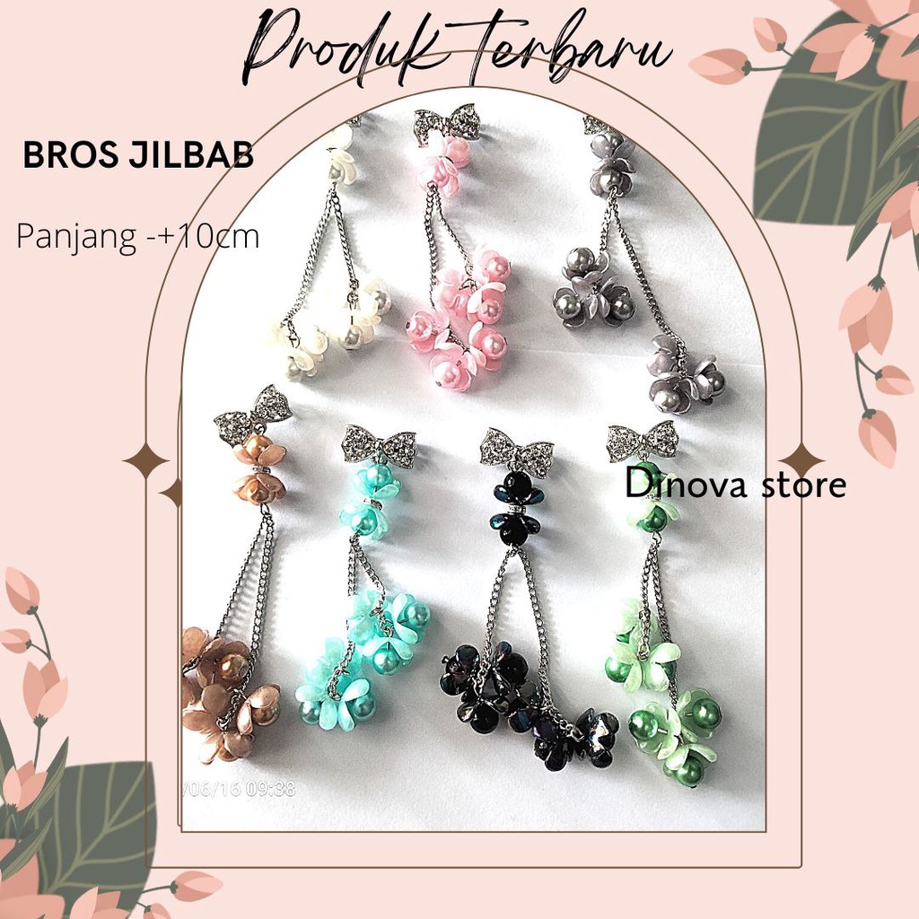 BROS JILABAB FLOWER SPACER