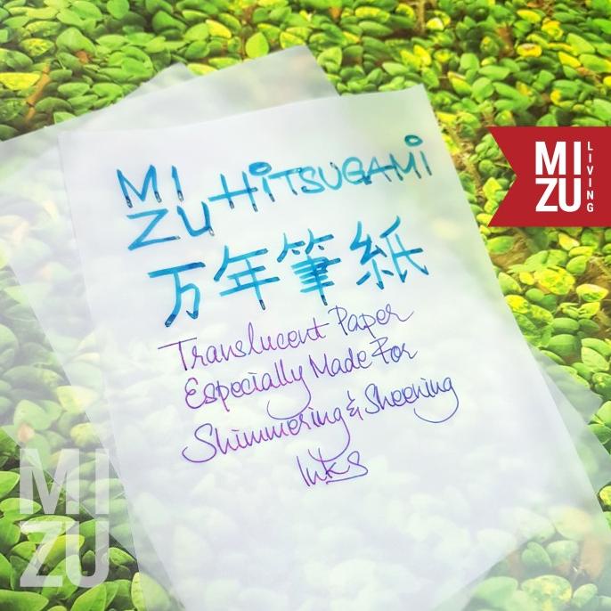 

MIZU HITSUGAMI A5 100pcs Kertas Translucent Fountain Pen Ink Paper Star Seller Termurah