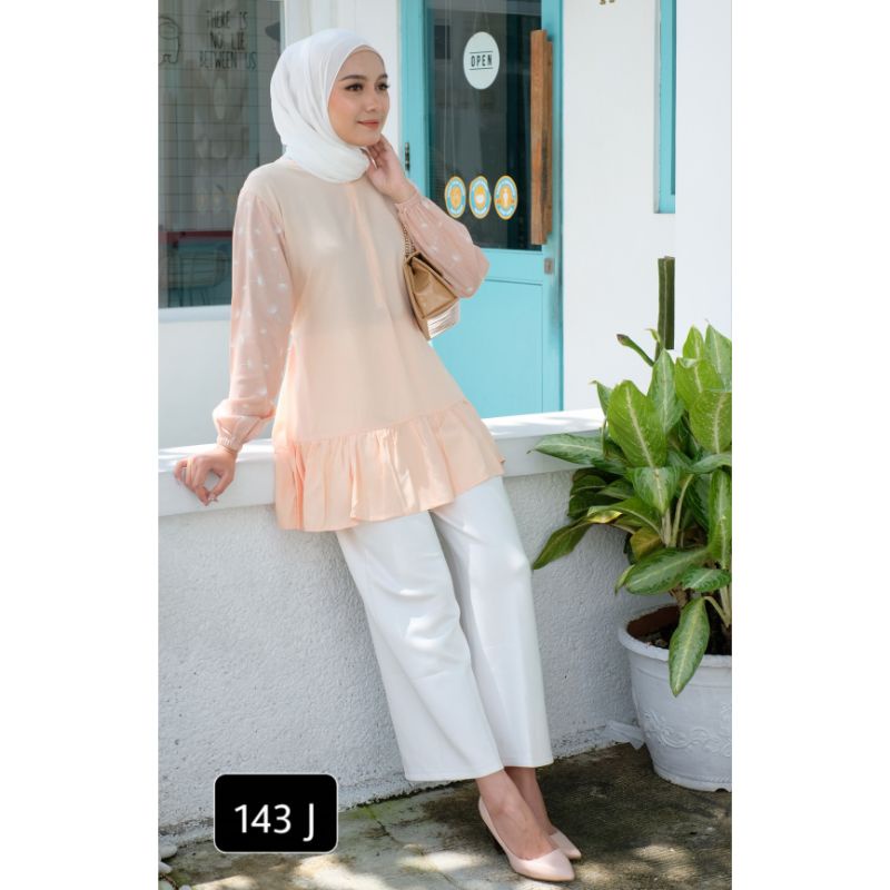 tunik busui rayon / tunik rayon / baju busui / atasan rayon