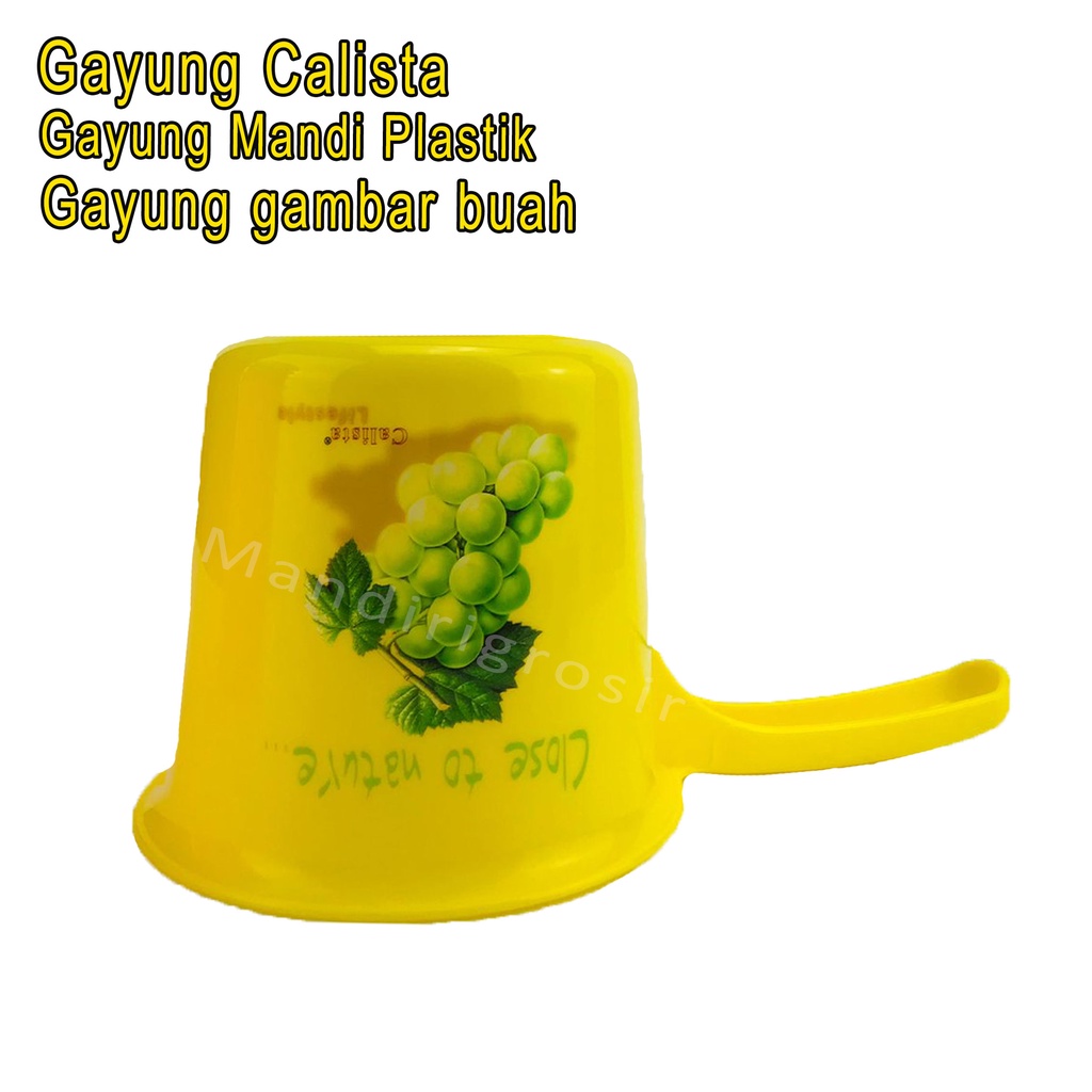 Gayung Calista *Calista * Gayung Plastik * Gayung Mandi