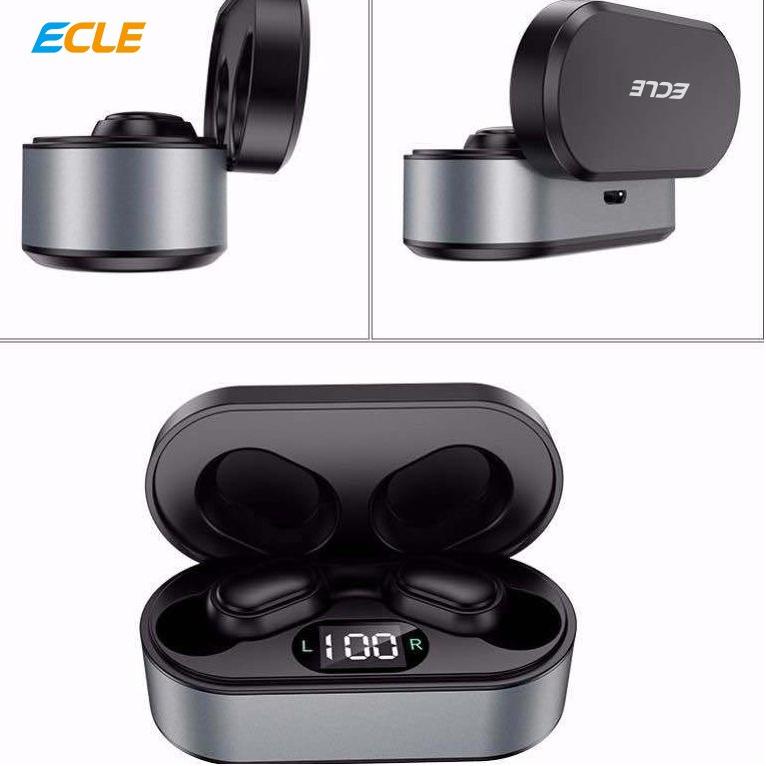 ECLE EC-71 TWS Earphone Hi Fi Sports Bluetooth Waterproof 8P5