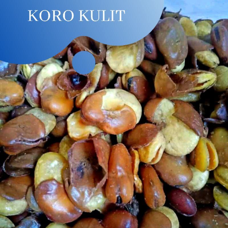 

kacang koro kulit premium gurih enak (free buble wrab)