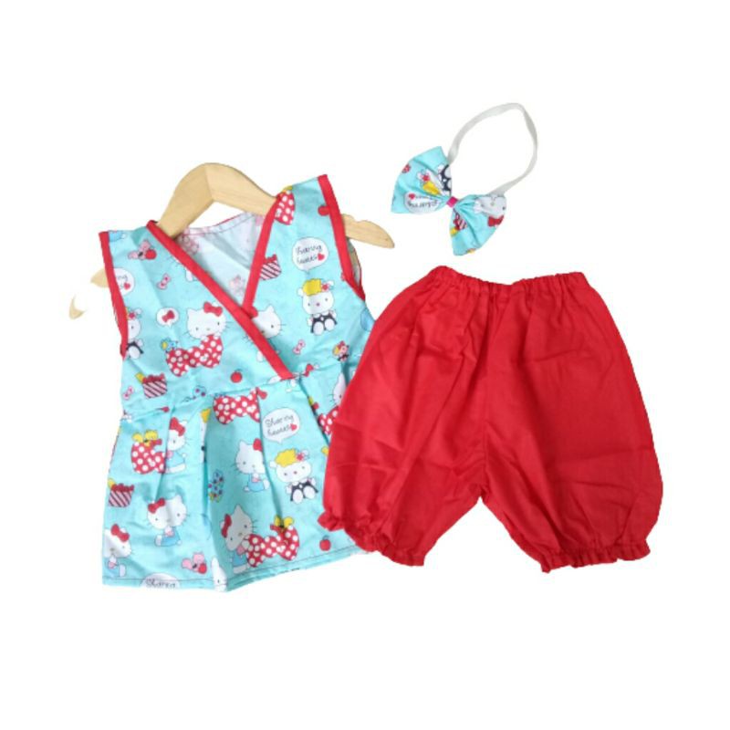 LALA BLOMEER SET setelan anak 1-2th GUDANG.CLODI baju anak perempuan kekinian