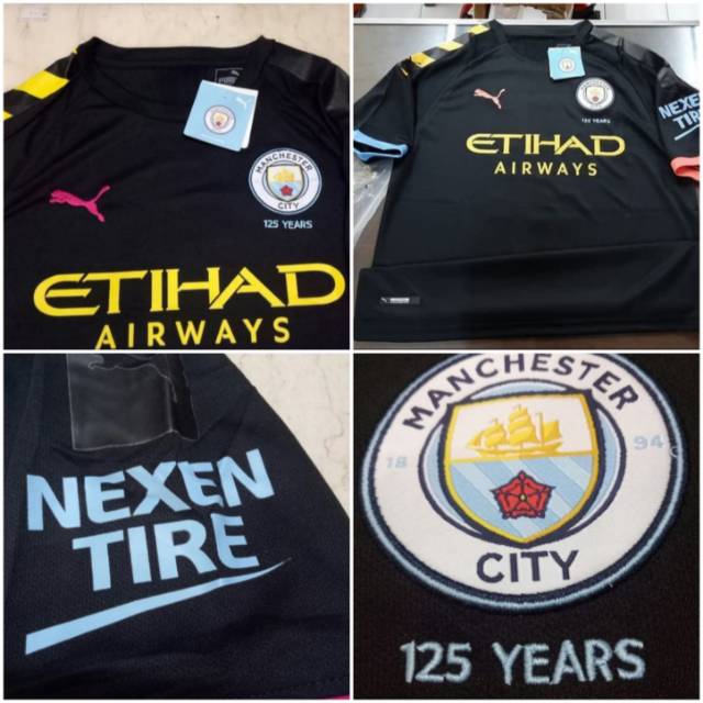 JERSEY BOLA MANCHESTER CITY AWAY 2019/20 GRADE ORI