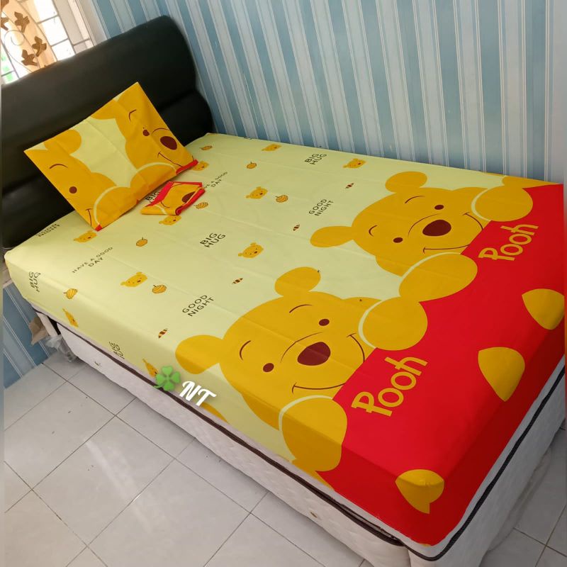 Sprei Motif Kartun Halus Ukuran 120 x 200cm