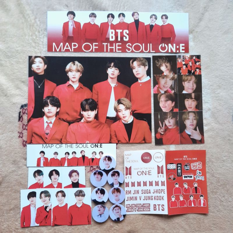 PAKET HEMAT BTS MAP OF THE SOUL ON:E(FANKIT!!)