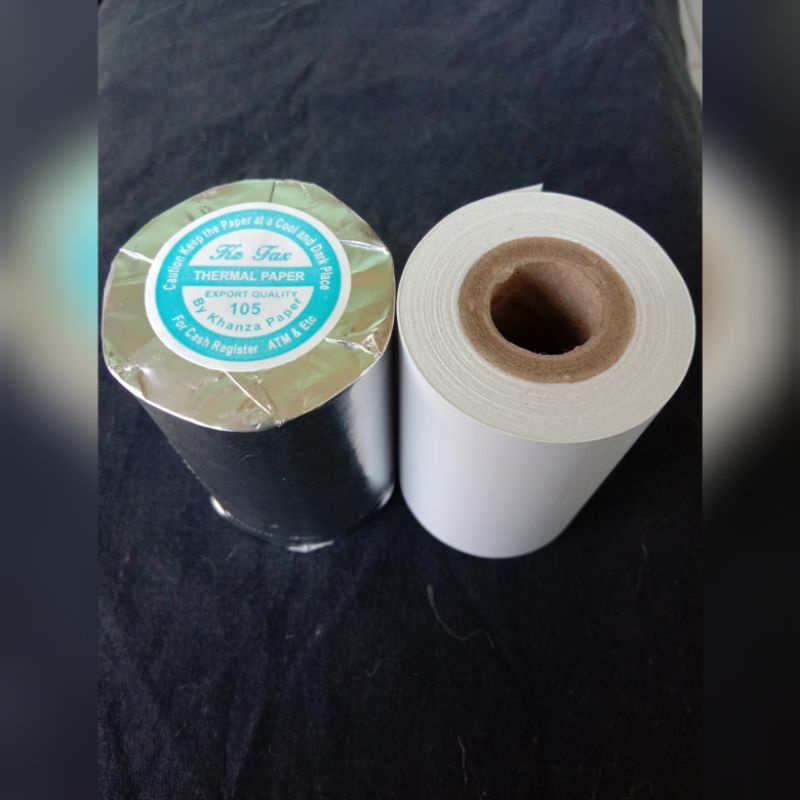 

Kertas Setruk thermal edc ukuran 57, 58x37mm