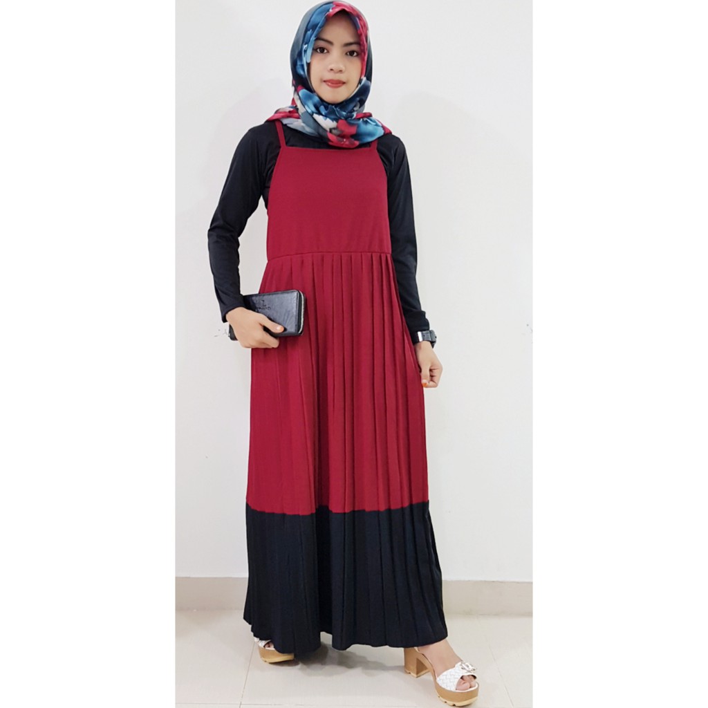 TISHA OVERALL PLISKET DAPAT INNER #CARLINA