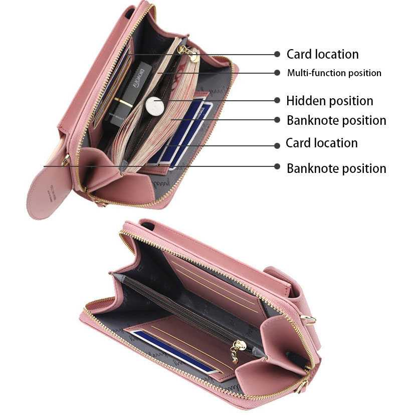 BATSIOE Tas Selempang Kulit Wanita Mini Crossbody Bag - ZL8591