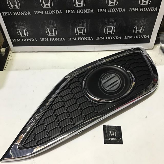 71103 / 71108 T0N Original Cover Garnish Tutup Foglamp Fog Lamp Light Chroom Kanan / Kiri Honda CRV GEN 4 RM1 RM3 2013 2014 2015