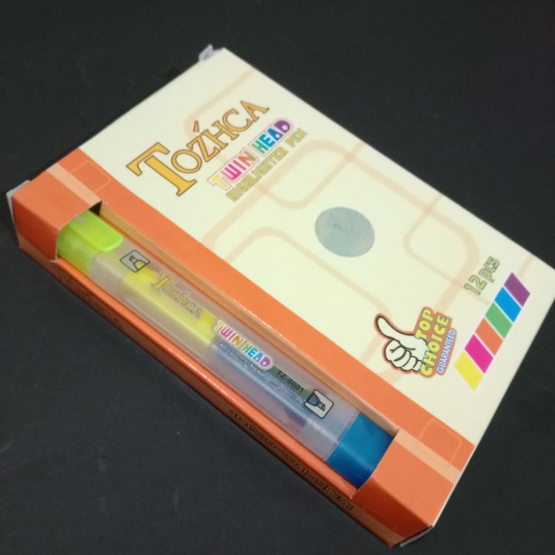 STABILO DUA WARNA 1 LUSIN HIGHLIGHTER DOUBLE COLOR  PEN STABILO SPIDOL DOBEL WARNA