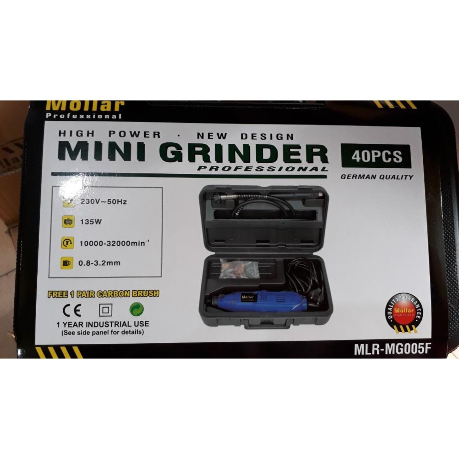 Mini Die Grinder Set / Bor Tuner / Mesin Bor Cun Gerinda Mini Tuner MOLLAR Gerinda Botol