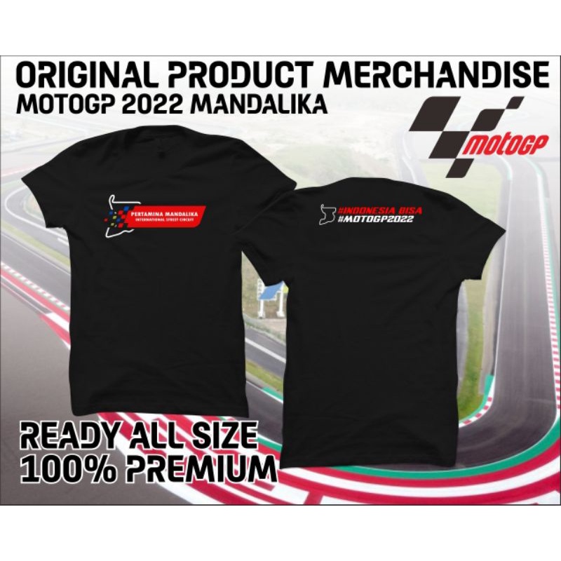 BAJU KAOS OFFICIAL MANDALIKA MOTOGP 2022