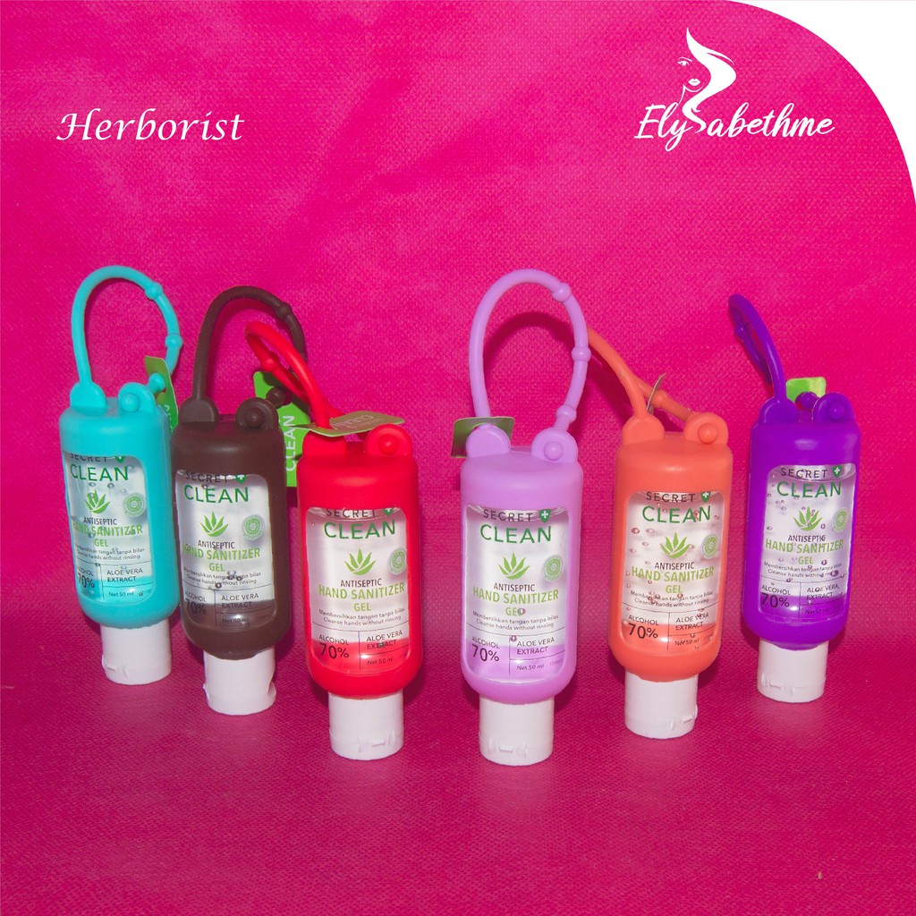 ✿ELYSABETHME✿ ⓗⓔⓡⓑⓞⓡⓘⓢⓣ Herborist Secret Hand sanitizer SERIES gantung anti septik