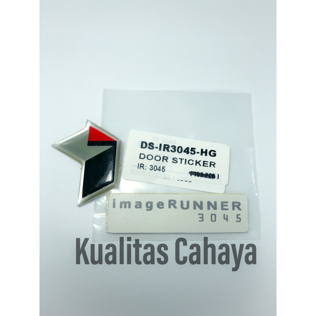 Door Sticker Mesin Fotokopi Canon IR 3045 DS-IR-3045 HG Import