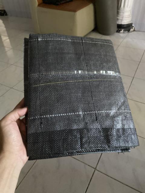 Wall Planter  Bag Kantong 14 Hitam Polos
