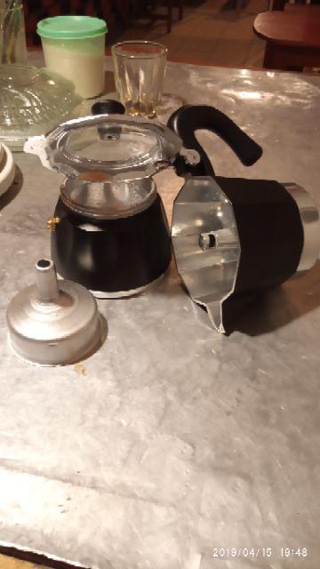 Coffee Pot /teko Kopi/ Espresso Pot /moka Pot Alumunium 3 Cup Ekonomis