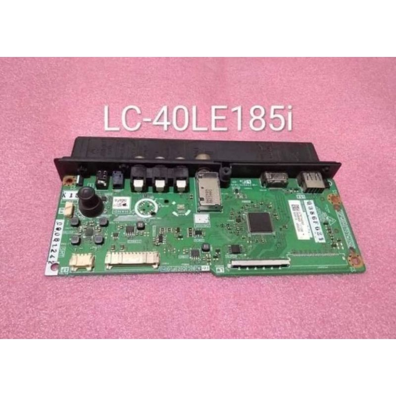 MB - MAINBOARD TV LED SHARP LC 40LE185I - 40LE1851 - 40LE185i