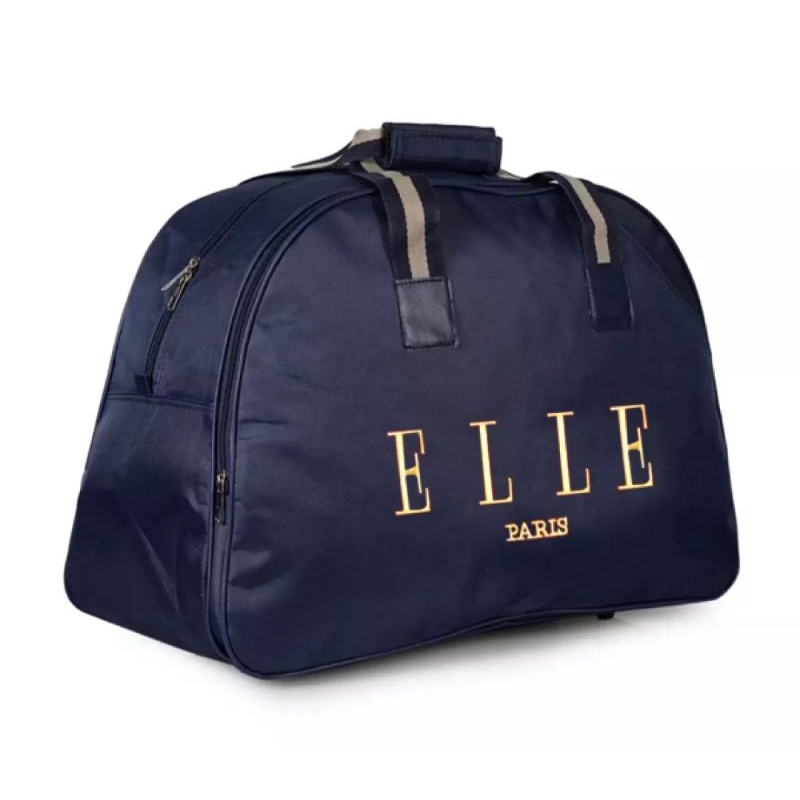 Tas Jinjing Wanita Elle EM-108 Tas Baju Jinjing Tas Tote Bag Wanita Tas Travel Tas Pakain -Navy