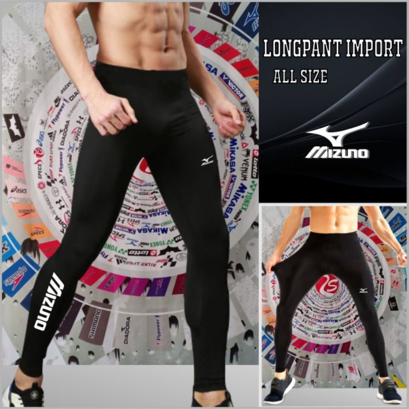 Celana voli elastis - celana legging volly - celana Daleman olahraga slimfit