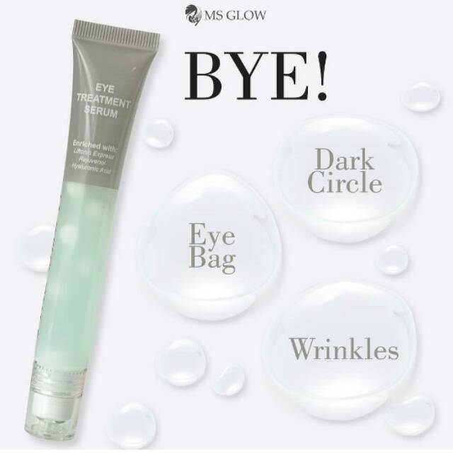 Eye dark circle cream ms glow /eye cream ms glow