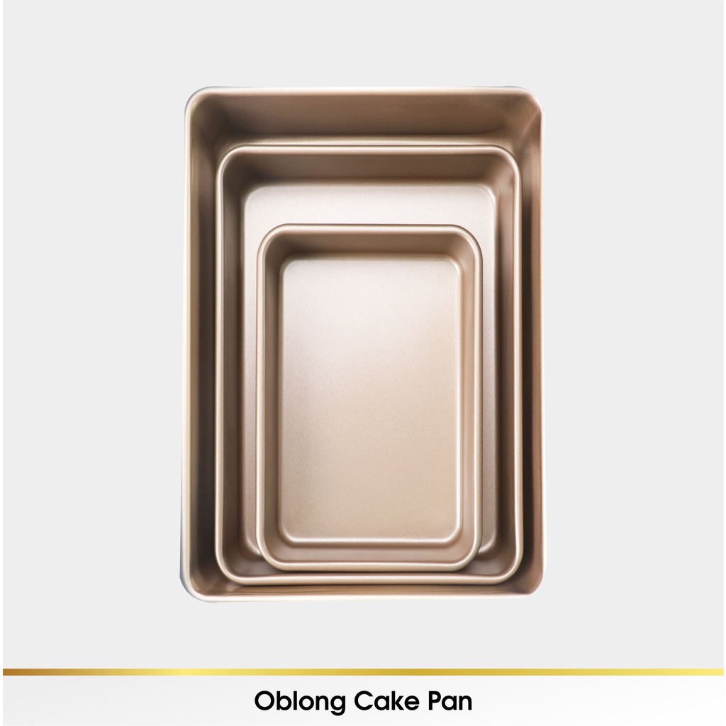 Cetakan Loyang Kue Roti Loaf Pan Persegi Panjang Press Tanpa Sambungan Premium Anti Lengket Non Stick Carbon Steel 22/28/32 cm