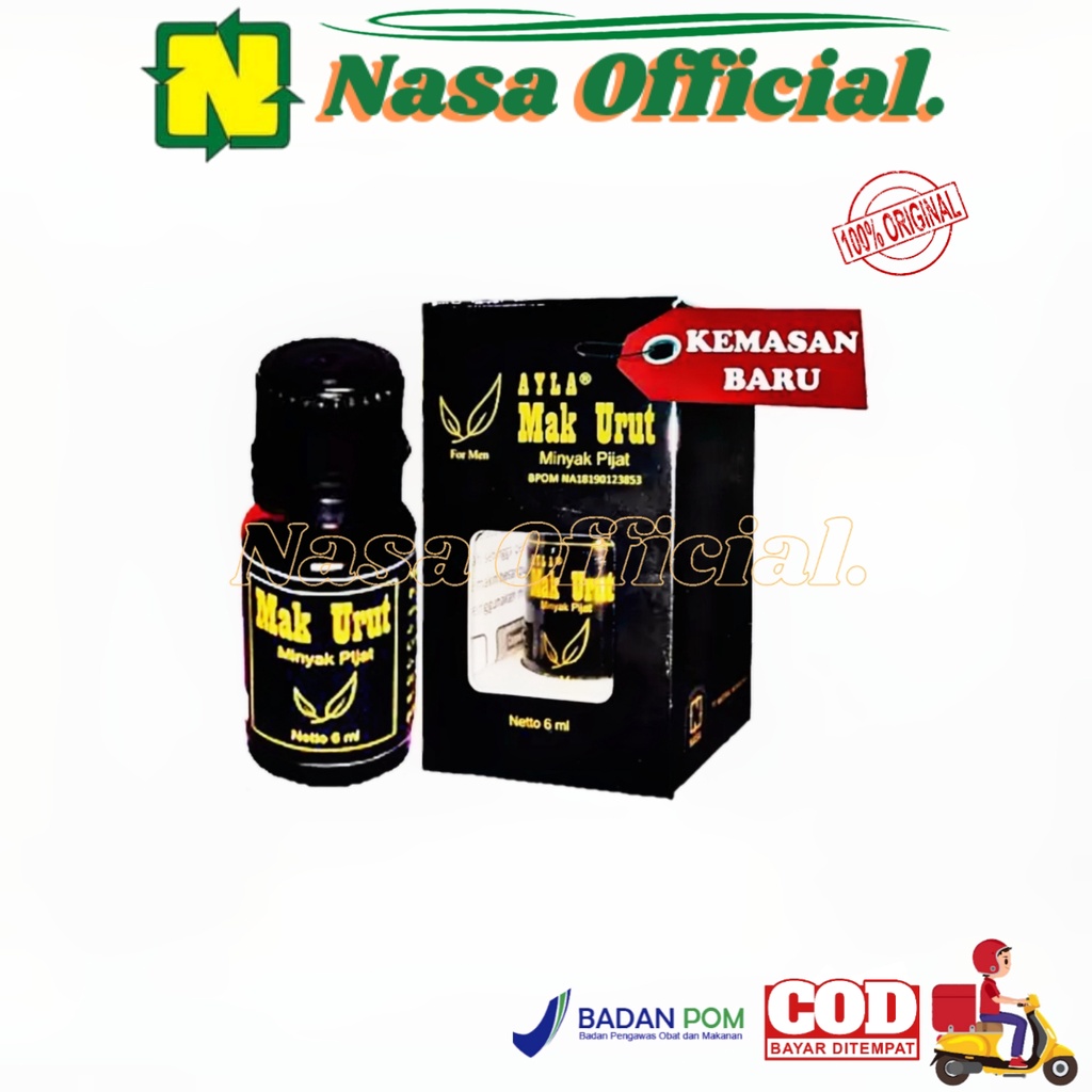Mak Urut Original NASA - Mak Urut Asli - Minyak Urut Khusus Pria MAK URUT NASA - PEMBESAR MR P - OBA