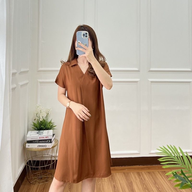 Toply shop Dres basic korea style