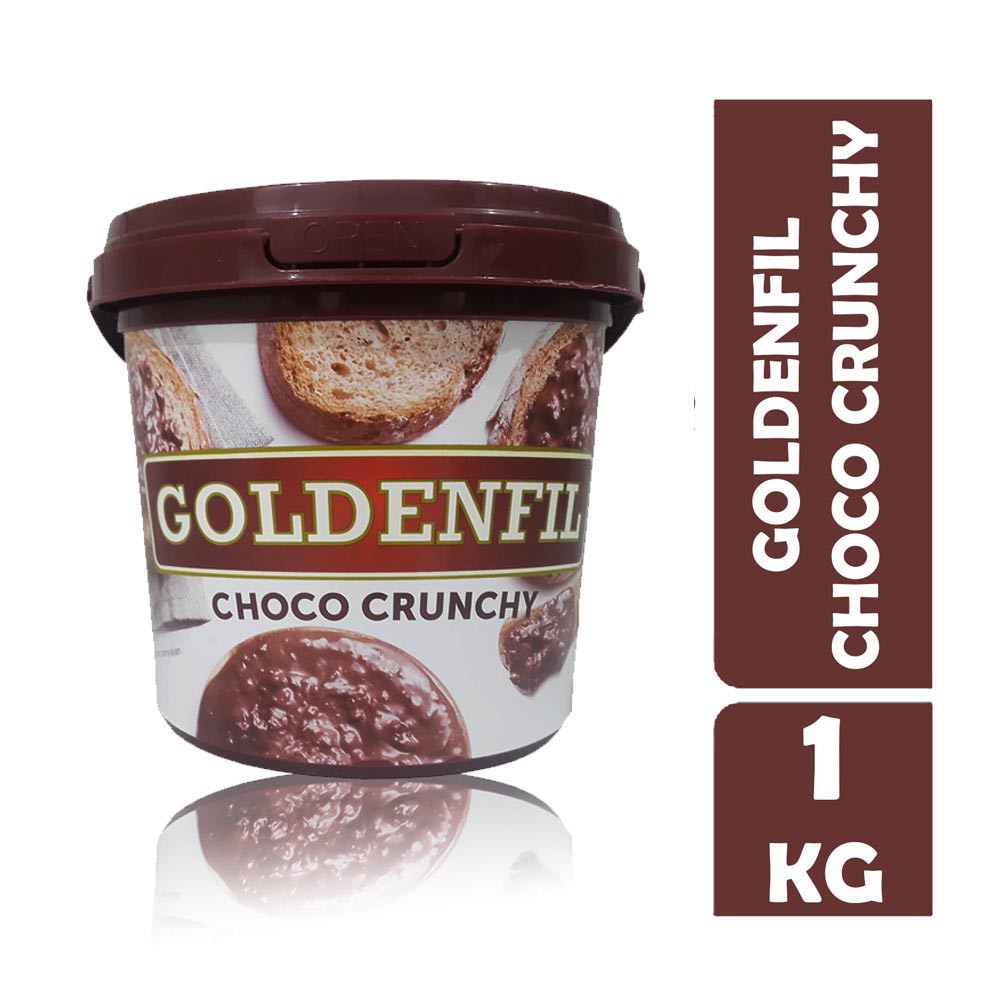 Selai Roti GOLDENFIL Selai Original Choco Crunch 1kg Selai Roti GOLDENFIL Selai Original Choco Crunch 1kg