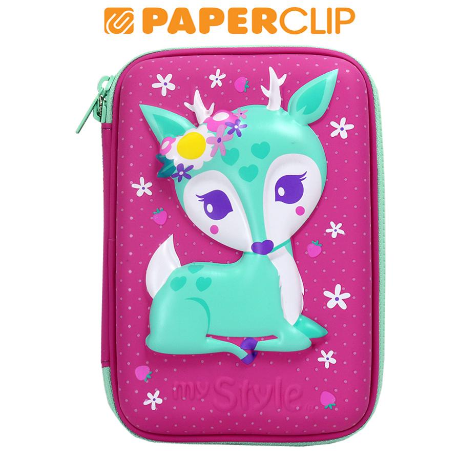 

PENCIL CASE KAIN HARDTOP MY STYLE TM2217 WILD DEER PURPLE