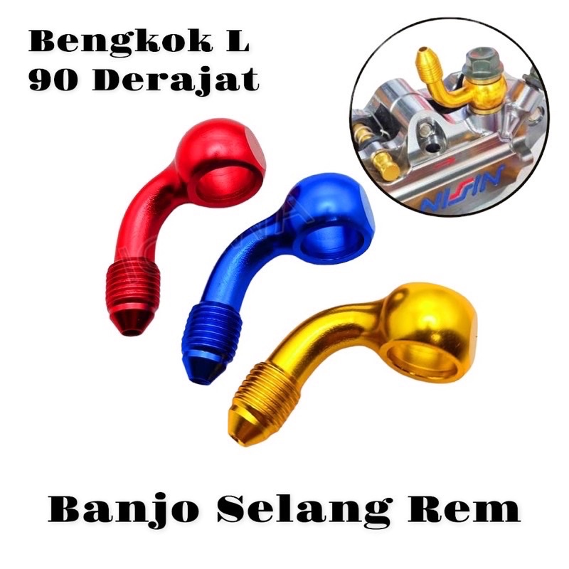 BANJO 90 DERAJAT SELANG REM BANJO BENGKOK BANJO 90 BANJO THAILAND