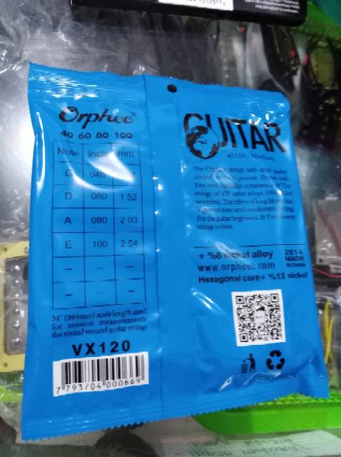 Senar bass orphee senar 4