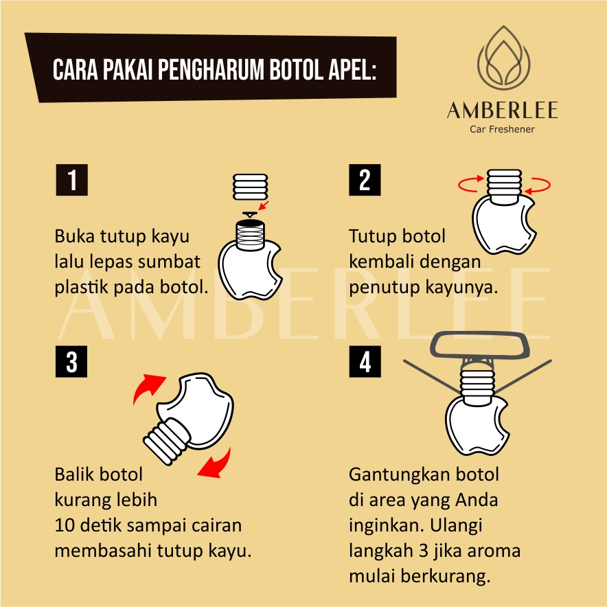 Parfum Mobil Candy Crush Bubble Gum / Pengharum Ruangan Bubblegum / Amberlee Scent / Pewangi Dashboard - Kamar Tidur - Lemari - Kamar Mandi - Toilet / Botol Apel Gantung / Car Freshener / Tahan Lama