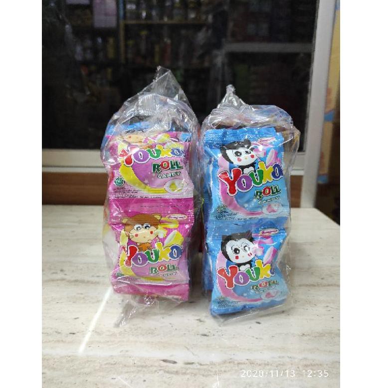 

（DIKIRIM DARI JAKARTA） Youka Roll Candy (1 pack isi 20 pcs)