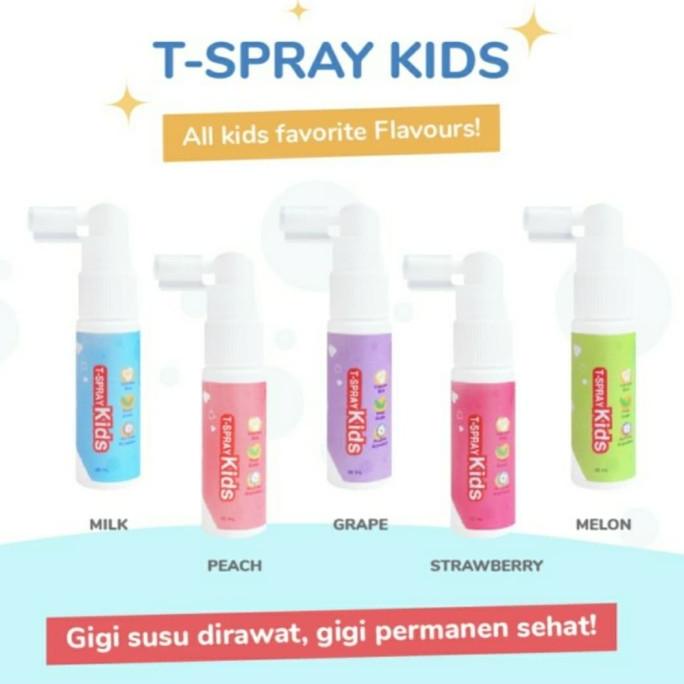 T Spray Kid Mouth Spray / T Spray Pelindung Gigi Anak - Tropical