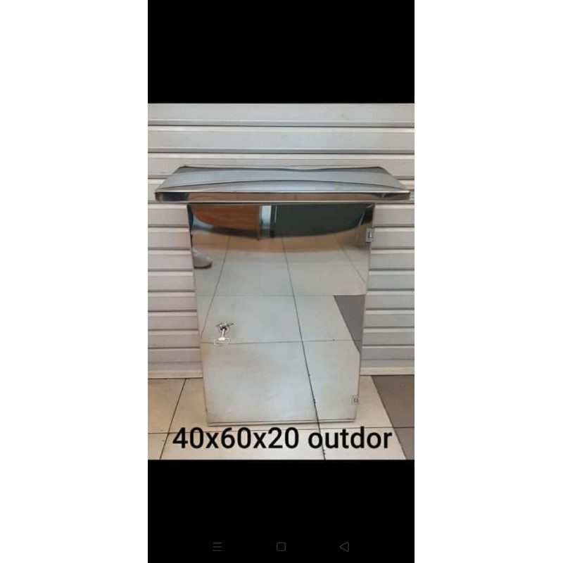 Box Panel Stainless / Box Panel Mirror SUS 304 40x60x20 Outdoor