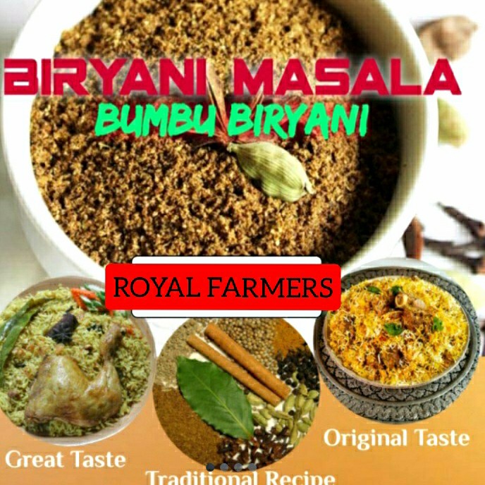 

Marhies- Bumbu Nasi Briyani Masala Khas Timur Tengah/ Bubuk Britania- 250 Gr