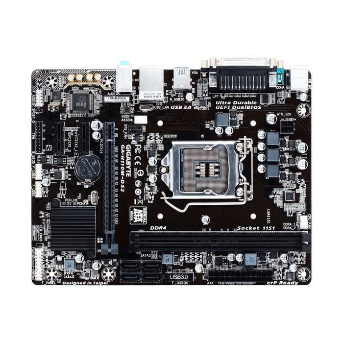 Motherboard Gigabyte GA H110M-DS2 LGA 1151 DDR4