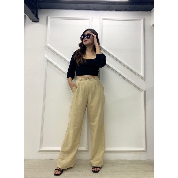 JOSHIN Geewoni Kulot Pants - Celana Casual Wanita Dewasa