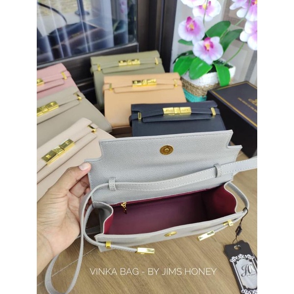 VINKA ❤️ GRATIS BOX ❤️ BAG JIMSHONEY ORIGINAL TERBARU KUALITAS IMPORT