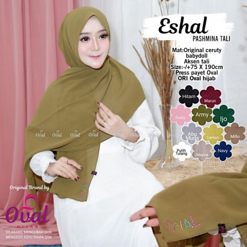Eshal pasmina ceruti by oval / pasmina tali