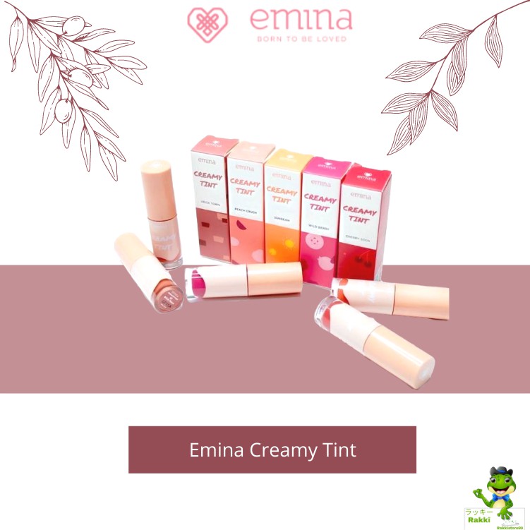 ❣️Rakkistore99❣️Emina Creamy Tint 3.6g (100% Original)